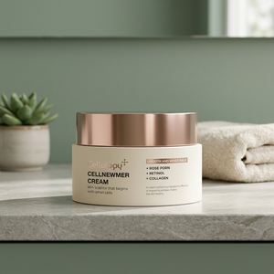 Crème Cellology Cellnewmer 50ml |   Crème anti-âge à la rose PDRN et au rétinol, éclaircissante, réparatrice de la barrière cutanée, soin anti-rides, K-Beauty pour le visage - Product Image 1