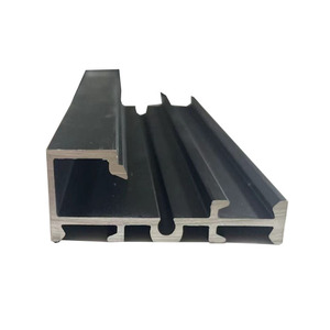 Nhà máy trực tiếp cung cấp CNC Đen bluminium khung hồ sơ cho phân vùng - Product Image 1