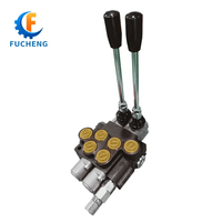 Distributeur de mono-blocage hydraulique 40lpm 1-7 leviers 200bar-250bar