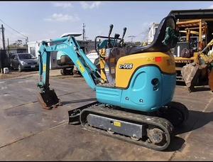 รถขุดตีนตะขาบ Kubota 008 มือสอง รุ่น KUBOTA U008 น้ำหนัก 800 กก. พร้อมหัวจับแบบนิ้วโป้ง และหัวเจาะ - Product Image 4