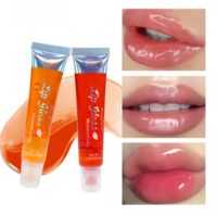 Baume à lèvres liquide mat teinté effet miroir, waterproof, longue tenue, anti-transfert, maquillage multi-couleurs en tube souple