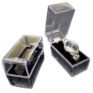 Caja de Reloj de Acrílico Transparente, Nuevo Diseño, Venta Directa del Fabricante, Caja de Reloj con Soporte para Logotipo - Product Image 2