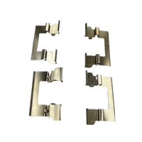 D1286 Kit d'accessoires de plaquette de frein automatique Clips de plaquette de frein à disque Kits de matériel en acier inoxydable pour INFINITI