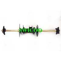 Kit d'essieu arrière ATV de 810 mm pour voiturette de golf, chariot de drift, pignon, frein à disque