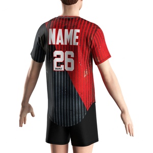 Custom Logo Oem V Neck <b>Hip</b>-Hop Baseball Uniforms Custom Jersey Baseball Coaches Shirts - Product Image 6