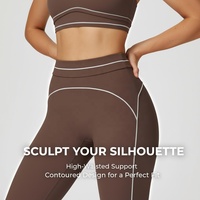 Fabricants de vêtements de sport personnalisés, tenues de fitness respirantes, ensembles de yoga 2 pièces, vêtements de sport de haute qualité
