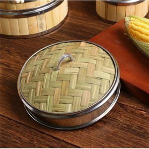 Alimentos Hechos a Mano para Vaporera de Bambú, Vaporizador Natural de 10 Pulgadas, Paquetes Listos, <span class=keywords><strong>Marca</strong></span> Personalizada, Adaptador para Dim Sum - Product Image 2