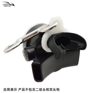 Anillo de Luz Nocturna de Repuesto, Hebilla Secundaria para Colgar en el Cabeza, Regulador de Respiración para Buceo, Boquilla de Liberación Rápida, Conjunto Fijo - Product Image 3