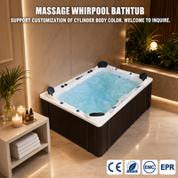 Nouveau fauteuil de massage en acrylique pour spa avec jets de massage