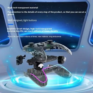 Lecteur de haute qualité Contrôleurs de manette sans fil 2.4Ghz Manette de jeu <span class=keywords><strong>Double</strong></span> moteur Vibration Détection de mouvement Turbo Combo Contrôleur de jeu - Product Image 5