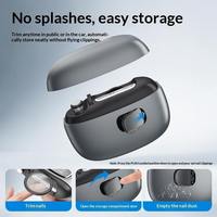 Coupe-ongles électrique rechargeable avec lame incurvée et large ouverture de mâchoire, polissage automatique des ongles avec lumière LED