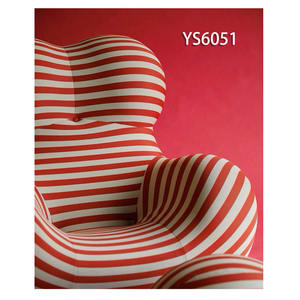 Ensemble de fauteuils de loisirs modulaires contemporains en tissu, avec repose-pieds, en mousse haute densité, confortables, durables et compressibles, pour appartement et hôtel - Product Image 3