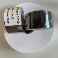 Núcleo de plástico de alta calidad TTR, resina de lavado, etiqueta de transferencia térmica, cera de cinta de código de barras