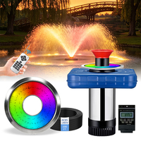 Luz LED Sumergible para Piscina, Fuente, Paisaje, con Control DMX, RGB, de Alta Potencia, Acero Inoxidable, Resistente al Agua IP68, Regulable