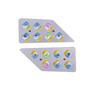 Chất Lượng Cao Tùy Chỉnh Màng Chuyển Đổi Kim Loại Dome Liên Hệ Với Thiết Bị Nhà Tương Thích Silicone Nút Màng Bàn Phím/Bàn Phím - Product Image 4