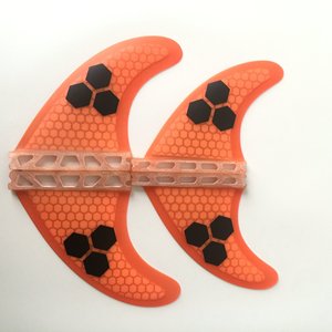 Hiệu SuấT Tab duy nhất ván lướt sóng vây Quad G5 + GX kích thước thiết lập lướt sợ<span class=keywords><strong>i</strong></span> thủy tinh vây tổ ong quilhas Quad vây - Product Image 5