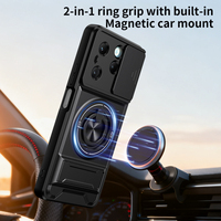 Pour Infinix Hot 40i Accessoires mobiles Coque de protection rigide magnétique pour téléphone portable pour Infinix Hot 40 Pro 4G