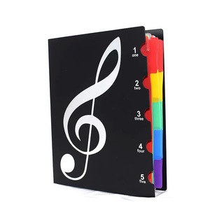 La cartella del punteggio musicale può essere modificata. Cartella di punteggio per pianoforte, punteggio musicale e cartella di punteggio del personale, colore - Product Image 4