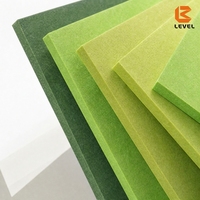 Matériaux de réduction du bruit, panneaux acoustiques en polyester, panneaux acoustiques NRC PET, insonorisation pour solution acoustique