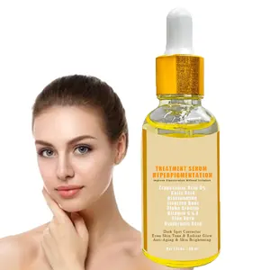 5% Tranexamic Acid Dark Spot Corrector face serum, with Kojic Acid Niacinamide Arbutin Licorice Root, Dark Skin Treatment Serums