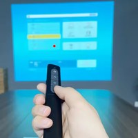 Présentateur sans fil, télécommande de présentation avec contrôle du volume et des hyperliens, RF 2,4 GHz, USB, télécommande PowerPoint