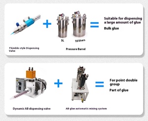 Hoàn toàn tự động động cơ ba trục thiết bị máy móc trực quan Silicone AB keo nóng chảy keo UV Nhựa Pha Chế 1.5KW 220V - Product Image 6