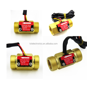 水流量センサー YF-B1 YF-B3 YF-B5 YF-B6 銅製 G1/2インチネジ ホール効果式水流量センサー 流量計 流量計卸売業者 - Product Image 5
