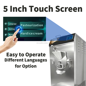 Máquina de Helado Duro Comercial con Pasteurizador, Certificación CE, Máquina de Helado Italiana, Máquina de Gelato Mehen - Product Image 3