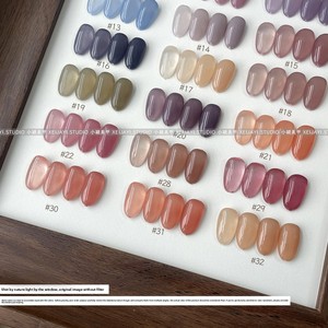 Kit de Gel UV para esmalte de uñas de 32 colores, 15ml, Base desnuda, LED fototerapia, pensamientos de <span class=keywords><strong>niña</strong></span>, botella de Gel transparente para bricolaje, francés gratis - Product Image 4