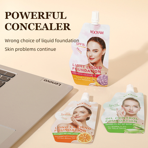 รองพื้นสูตรน้ำติดทนนาน Private Label 3 SPF15+ เนื้อสัมผัสเนียนละเอียด ใช้ง่าย สำหรับแต่งหน้า ปริมาณ 10 มล. ผลิตภัณฑ์เครื่องสำอาง - Product Image 4
