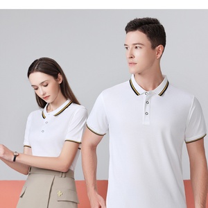 Chemise de golf respirante, anti-humidité, séchage rapide, manches courtes, coupe classique, décontractée, 100% polyester, tricotée, imprimée, performante - Product Image 3
