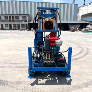 Trivella Portatile per Pozzi d'Acqua da Fabbrica, Profondità Massima 200m, Trivella Cingolata per Fori d'Acqua, Macchina Perforatrice con Certificazione CE e ISO - Product Image 2