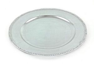 Assiettes jetables de luxe en acier inoxydable faites à la main, écologiques, ornées et détaillées, pour occasions spéciales, résistantes à la chaleur - Product Image 2
