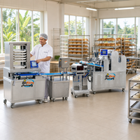 Machine industrielle automatique à pain de mie, machine à fabriquer des baguettes, ligne de production de baguettes, haute capacité