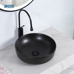 Antique <strong>Vintage</strong> <strong>Bathroom</strong> <strong>Cabinet</strong> for Hotels Single Wash Basin with Tall Countertop Project Vanity - Product Image 2