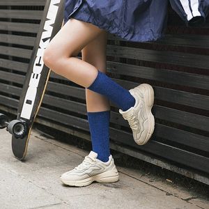 <span class=keywords><strong>Calze</strong></span> a Tubo da Donna All'Ingrosso, Nuovi Arrivi, <span class=keywords><strong>Calze</strong></span> Slouch a Righe Verticali Dorate, <span class=keywords><strong>Calze</strong></span> in Cotone Glitterate e Lucide per Donne - Product Image 5