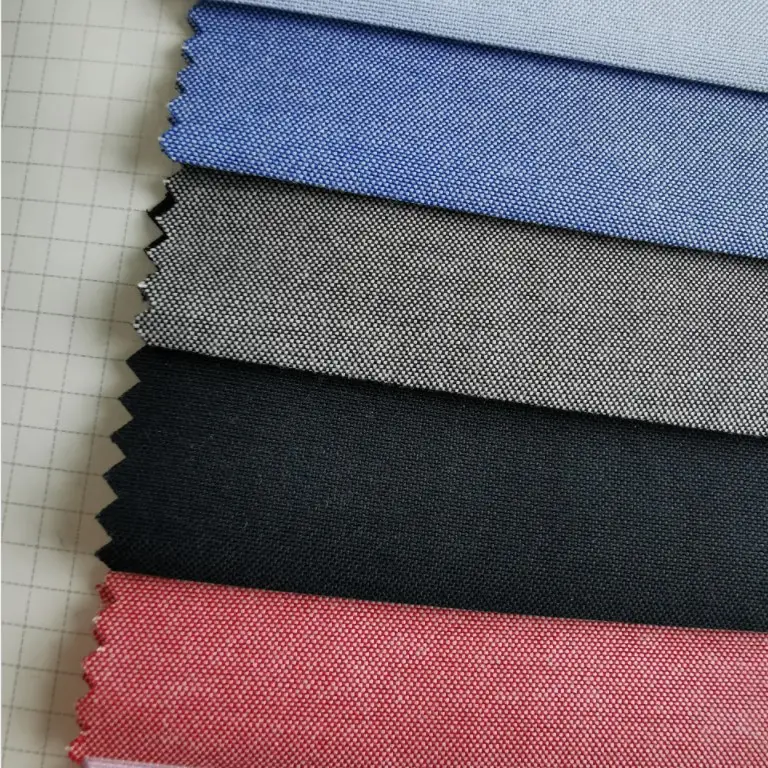 51% Katun Kain Oxford Custom-Made Ringan untuk Membuat Kemeja Gaun