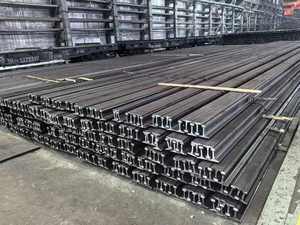 Rail en acier lourd standard UIC60 60,21 kg/m - Voie ferrée haute résistance avec plaque de jonction à 6 trous - Prix de gros - Product Image 6
