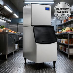 Máquina Automática Comercial de Alta Capacidad <span class=keywords><strong>para</strong></span> Fabricar <span class=keywords><strong>Hielo</strong></span> de 100kg 200kg 300kg 400kg 500kg Fabricador de Cubos de <span class=keywords><strong>Hielo</strong></span> <span class=keywords><strong>para</strong></span> Negocios y Vending - Product Image 1