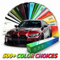 Film de protection de peinture (PPF) liquide auto-cicatrisant TPU de qualité supérieure, couleur Rouge Sang de Dragon, TPU aliphatique de luxe pour carrosserie automobile