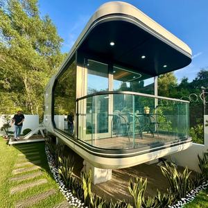 Capsula Spaziale Prefabbricata Mobile in Acciaio del Produttore: Soggiorno, Camera da Letto, Ingresso, Agriturismo, Appartamento, Officina, Hotel, Villa - Product Image 1