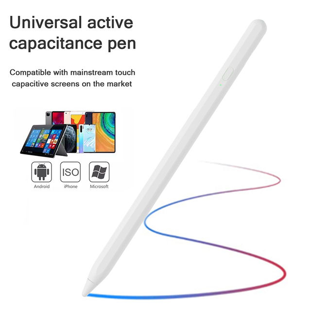 Rechargeable Universal Stylus Pen with Magnetic Adsorption Design Stylus Pens for Touch Screens