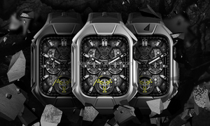 เคสกันกระเทือนสแตนเลสสตีลสำหรับผู้ชาย, เคสป้องกันเต็มตัวเคสโลหะ TPU นิ่มสำหรับ <span class=keywords><strong>Apple</strong></span> <span class=keywords><strong>Watch</strong></span> Band 8 <span class=keywords><strong>7</strong></span> 6 SE 44 45มม. - Product Image 2