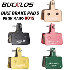 BUCKLOS Plaquettes de frein à disque de vélo Résine Semimétalliques VTT Plaquettes de frein hydrauliques pour <span class=keywords><strong>B01S</strong></span> B05S Plaquette de frein de vélo M525 M395 - Product Image 2