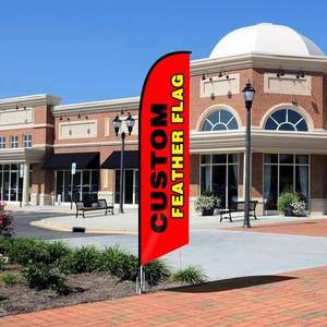 Banderas de Plumas de Poliéster de Alta Calidad para Exhibición en Exteriores, Personalizadas, Impresas Digitalmente, de Una o Dos Caras, para Publicidad - Product Image 5