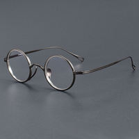 Monturas de Gafas sin Aro de Diseño Japonés, Montura Interior Ultraligera, Gafas de Lujo con Protección Contra Luz Azul para Lectura en la Oficina