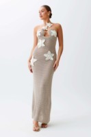 Robe de Plage en Crochet Floral Uni JSN 2026, Nouvelle Collection, Mode Femme, Bikini Cache-Maillot Licou