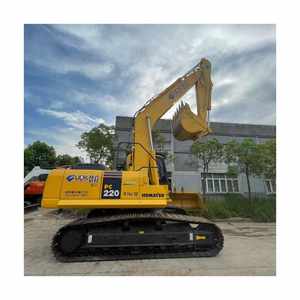 ¡Venta caliente usada maquinaria de construcción de movimiento de tierra del excavador de Komatsu PC220 con certificado CE/EPA mejor precio! - Product Image 1