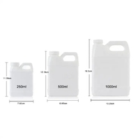 Bouteille HDPE 250ml 1000ml Pichet en plastique 1 litre Produits en plastique durables et élégants