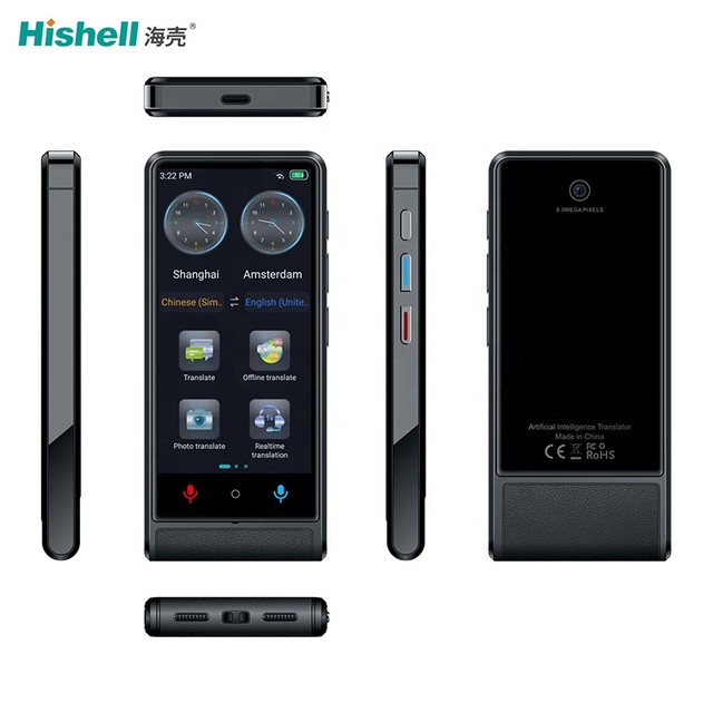 Online Real Time Translation 138 Languages Large Screen AI Smart Voice Translator M13 Support Multiple Functions